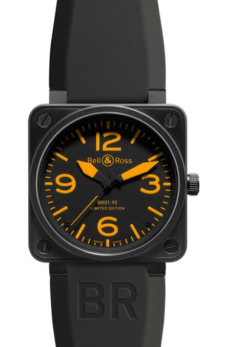 Copy Bell and ross BR 01-92 ORANGE watch